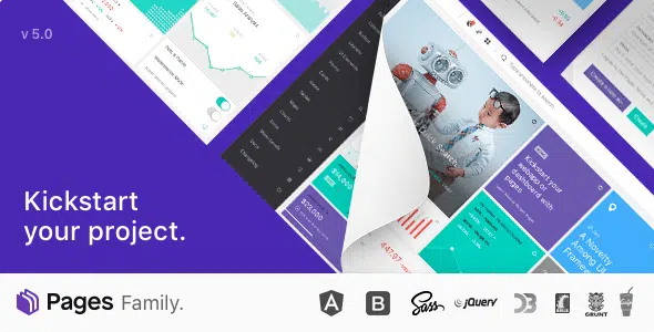 Pages - Admin Dashboard Template