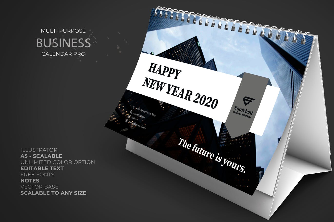 2020 Business Calendar Pro