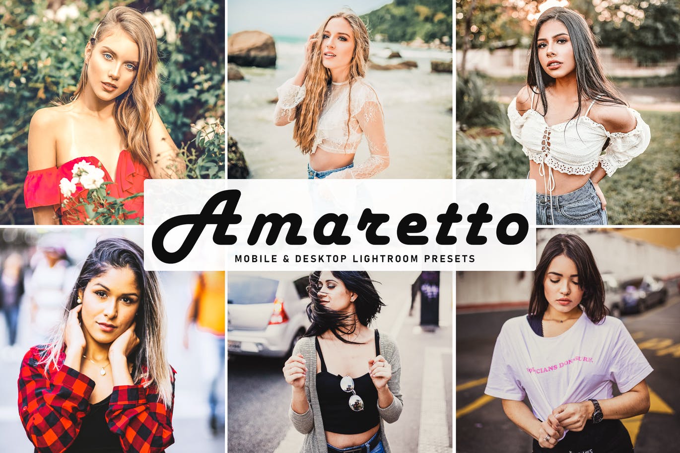 Amaretto Mobile & Desktop Lightroom Presets