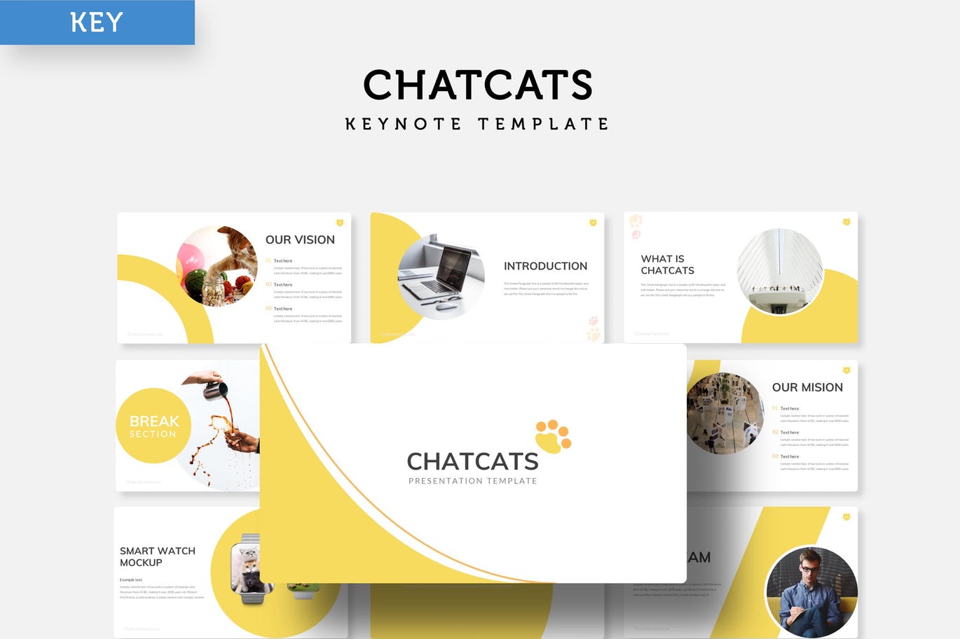 Chatcats - Keynote Template