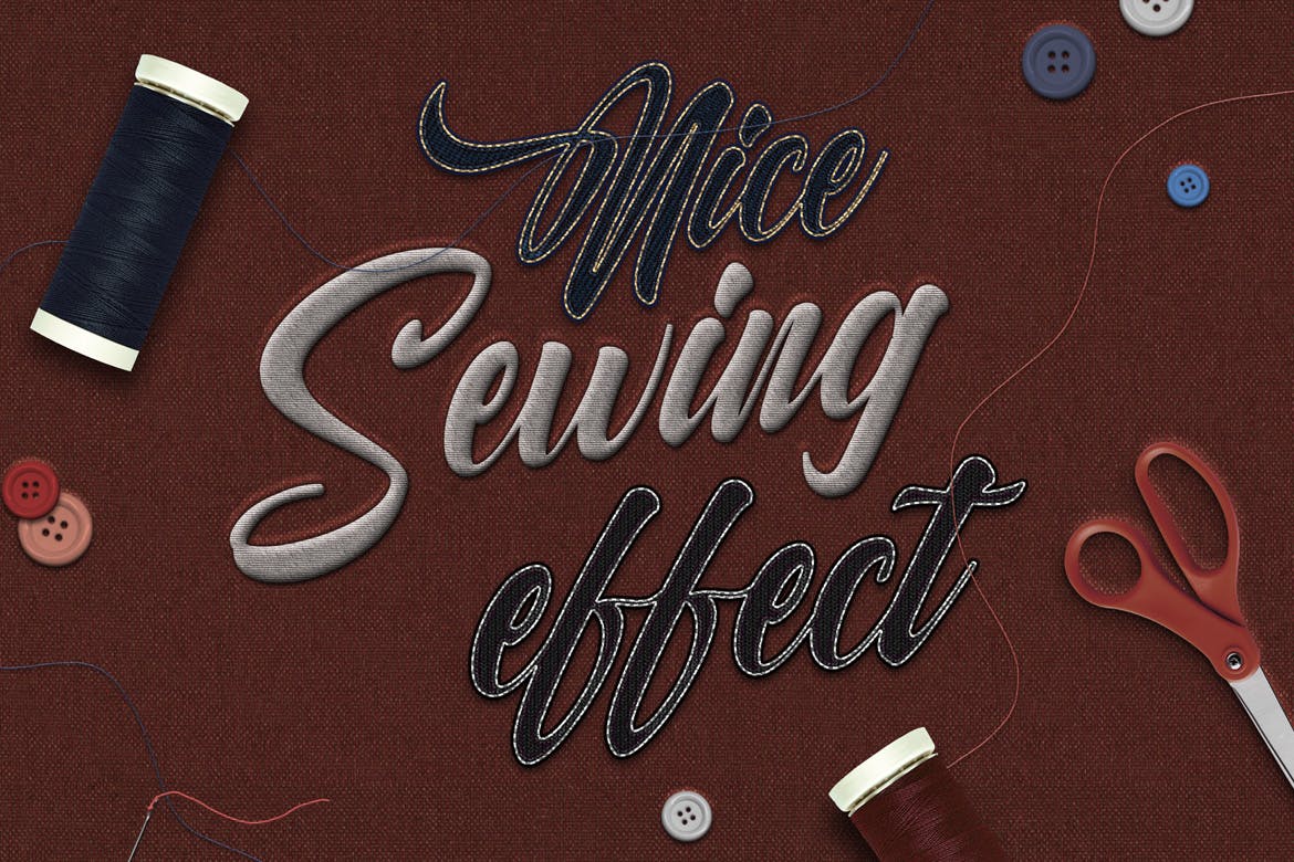 Fabric Text Effects