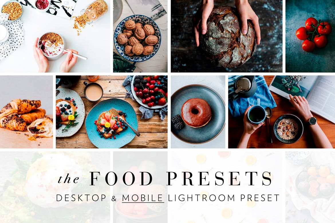 Food Photography Lightroom Preset