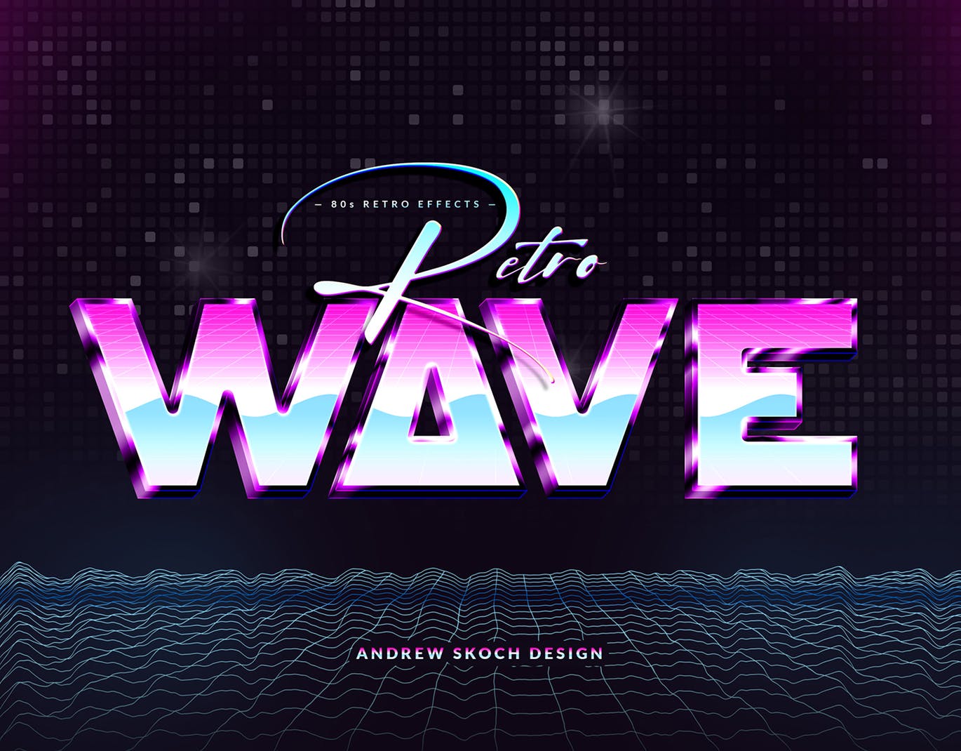 New 80s Text Effects