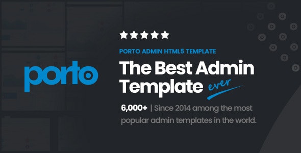 Porto Admin v2.2.0 - adaptive HTML5 admin panel template