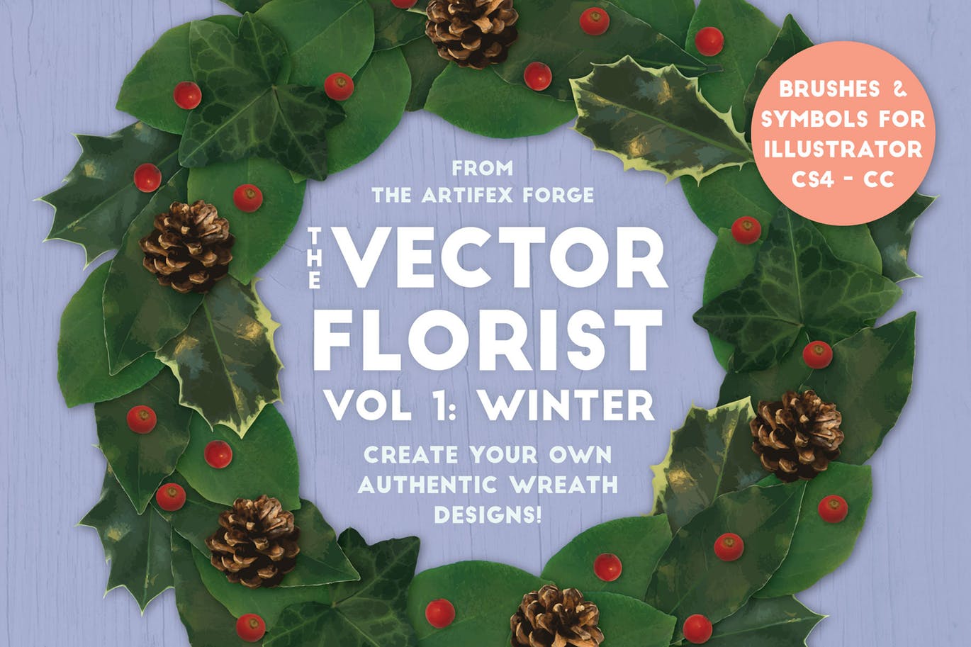 The Vector Florist - Brushes - Winter