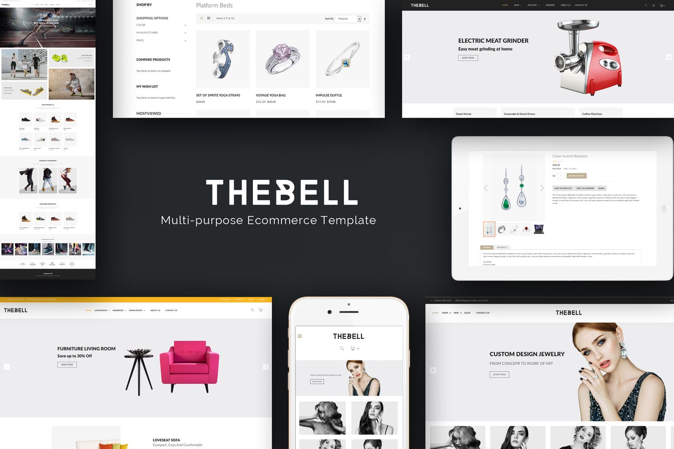 Thebell - Multipurpose Responsive Magento Theme