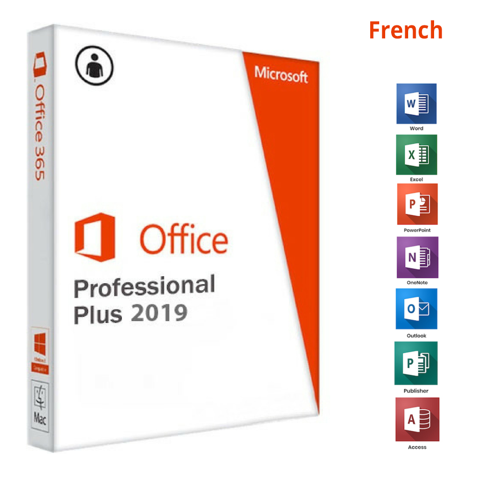 Microsoft Office 2019 Pro French