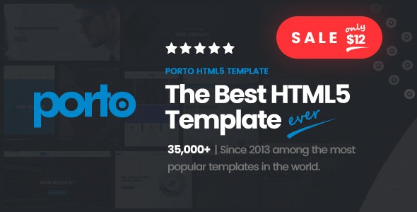 Porto Responsive HTML5 Template 