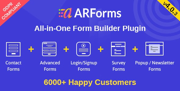 ARForms - Form Designer for WordPress