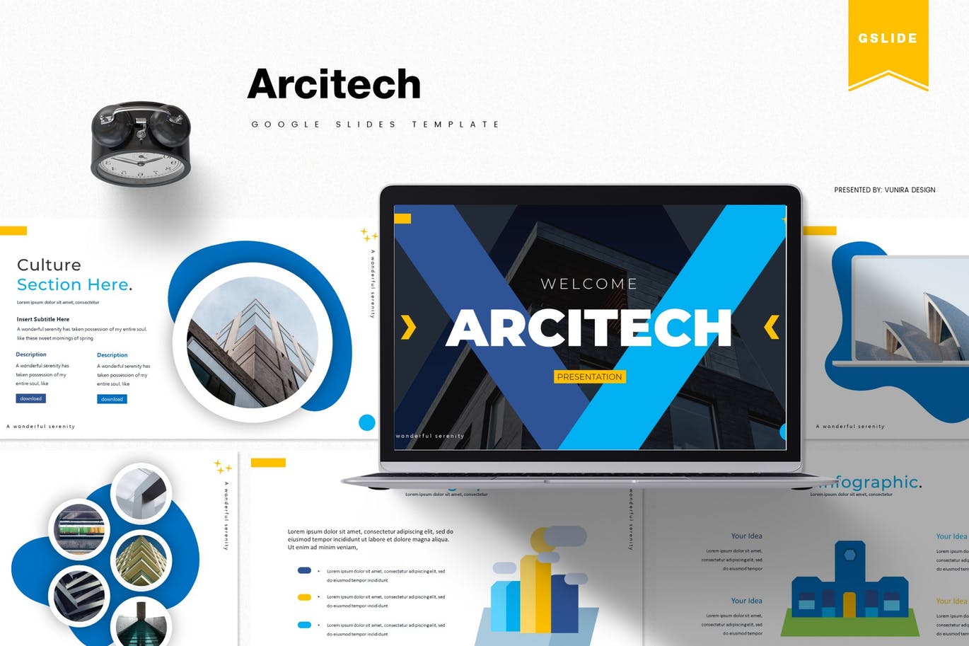 Arcitech - Google Slides Template