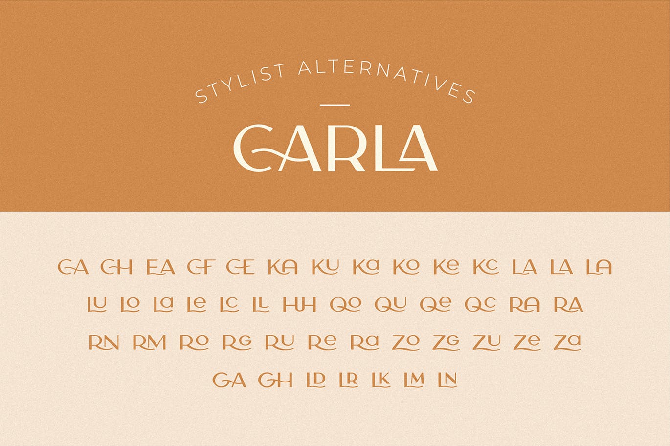 Carla Sans - Elegant Typeface