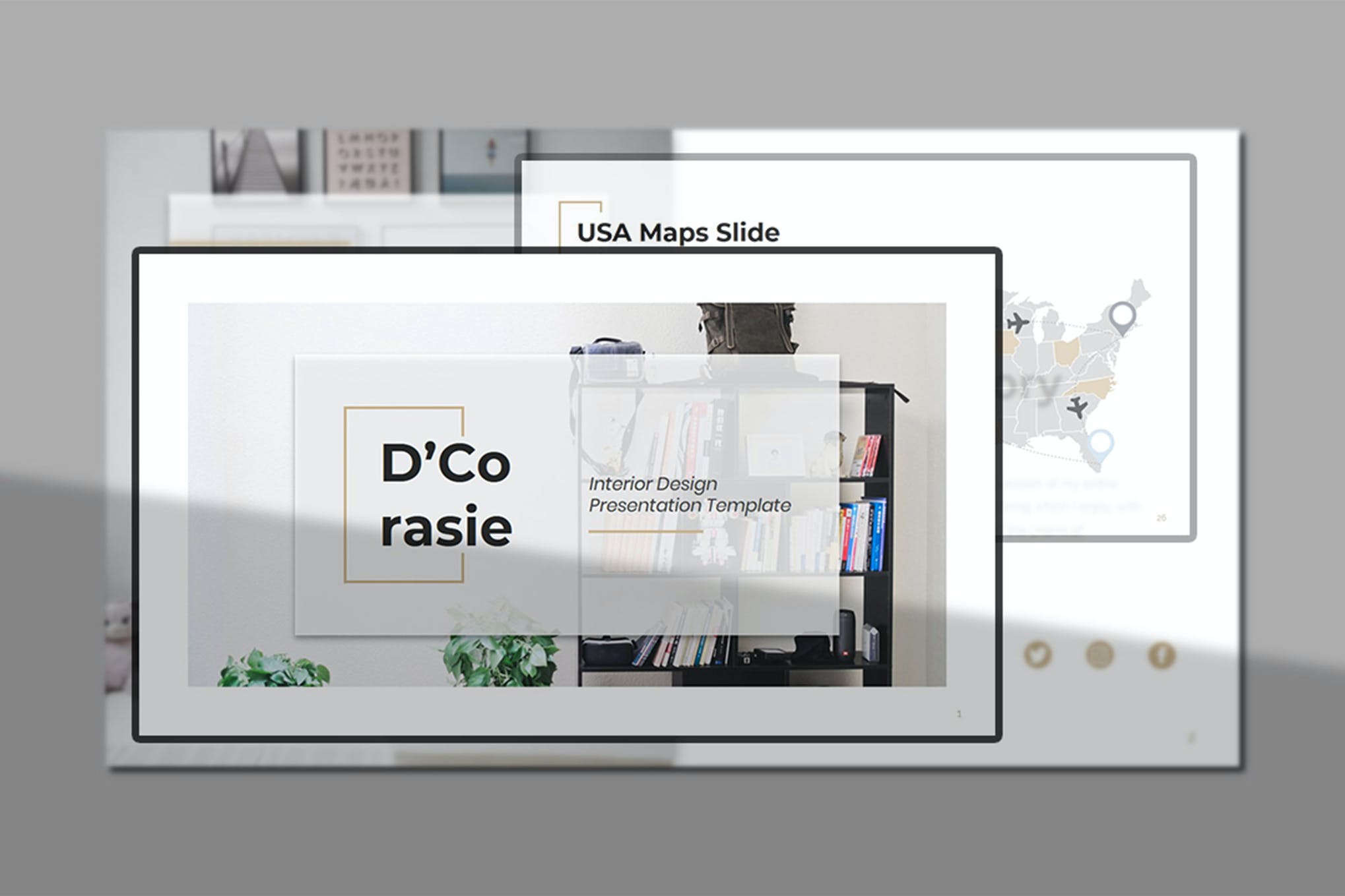 D'Corasie – Interior Design PowerPoint Template