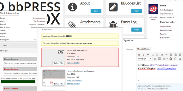 GD bbPress Toolbox Pro - extension for WordPress forums based on bbPress