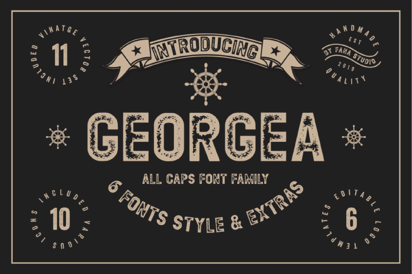 Georgea Vintage Font 2