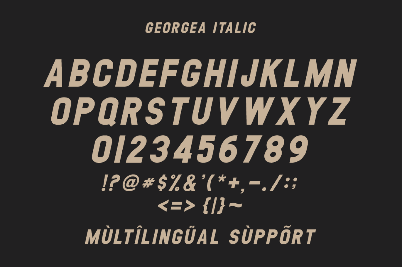Georgea Vintage Font 3