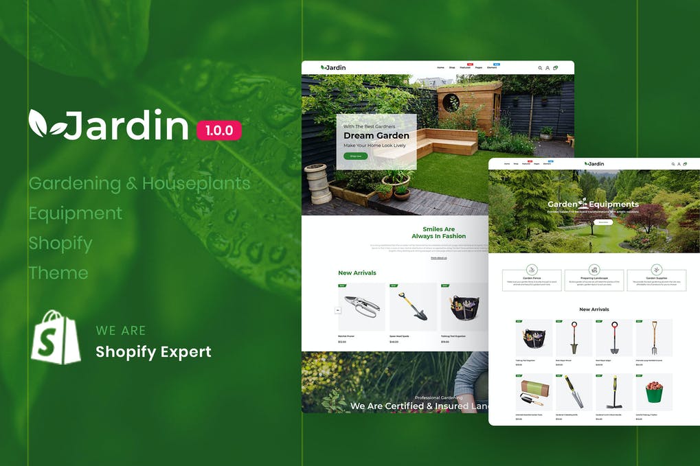 Jardin - Gardening & Houseplants Equipment Shopify