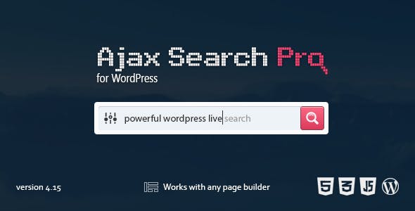 Live WordPress Search