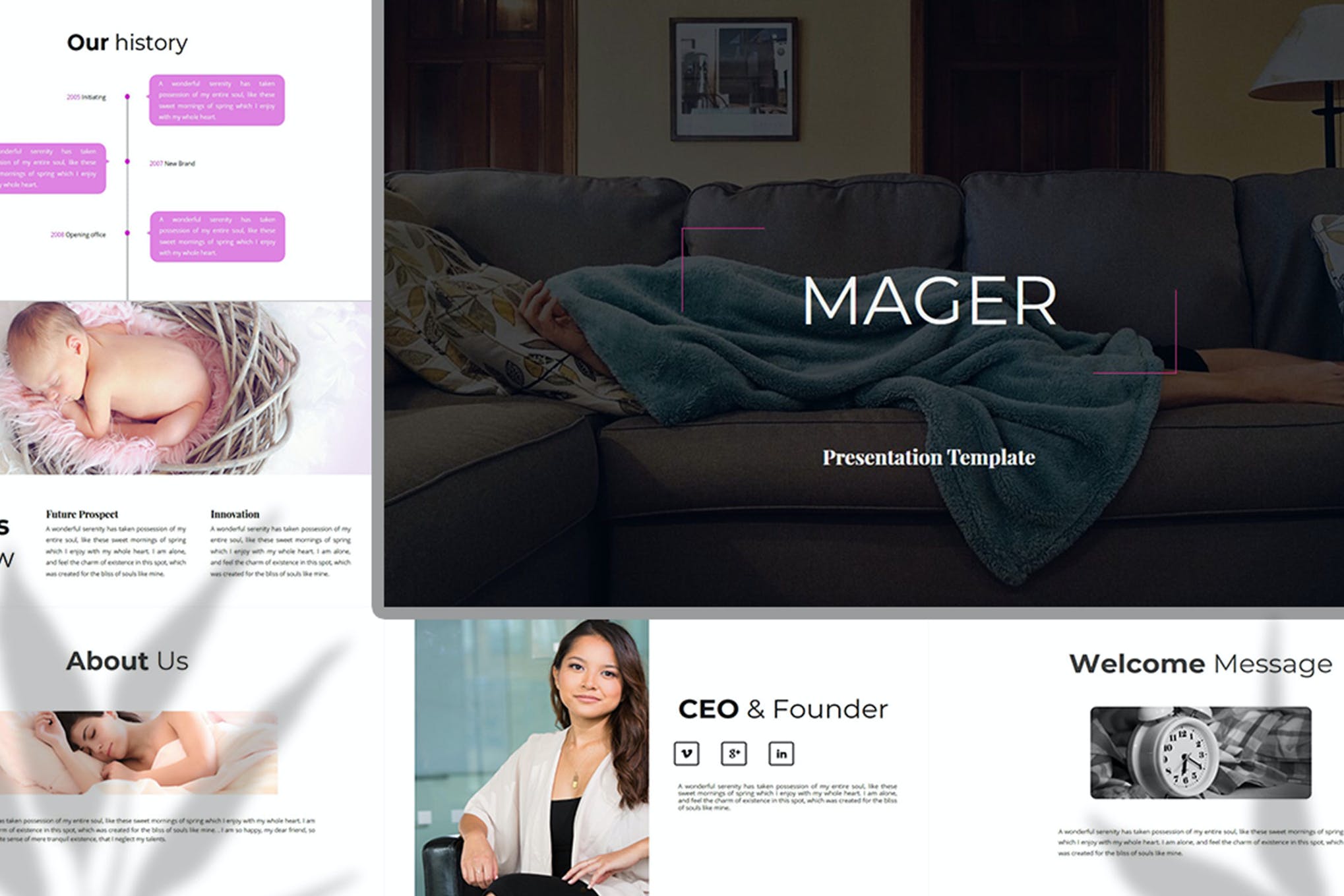 Mager – Business PowerPoint Template