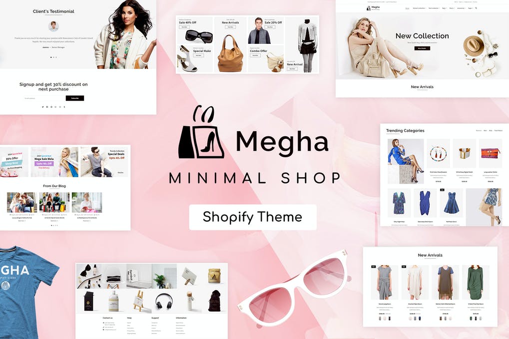 Megha - Fashion Store Shopify