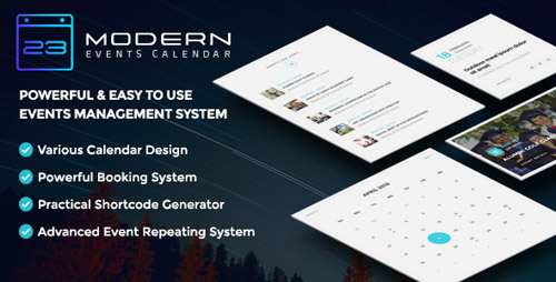 Modern Events Calendar - The best event management WordPress plugin
