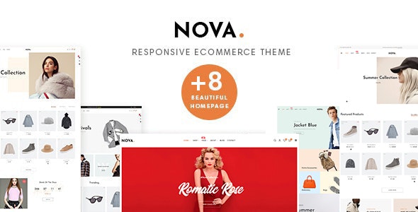 Nova Prestashop 1.7.6.x Theme for Fashion Business