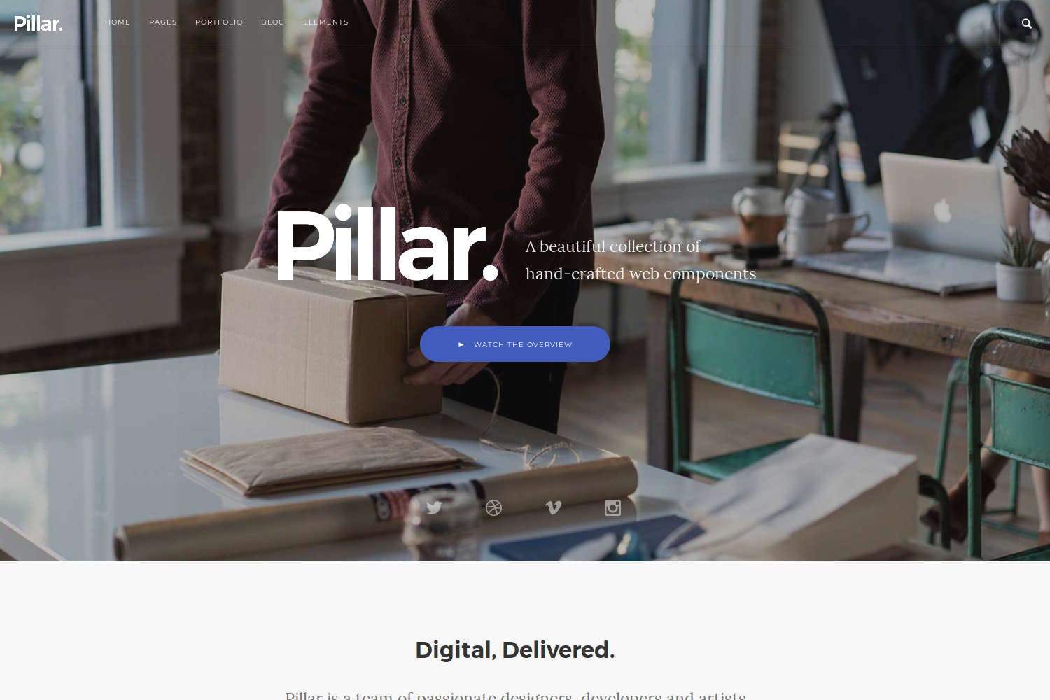 Pillar - Multipurpose Drupal 8 Theme