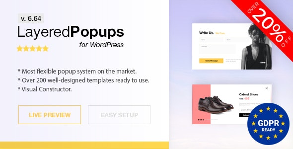 Popup Plugin for WordPress - Layered Popups