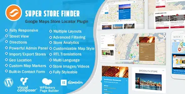 Super Store Finder for Wordpress v6.5 - Find stores on WordPress