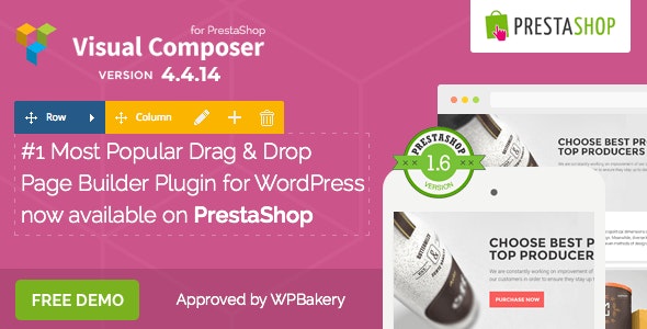 Visual Composer - Page Builder for Prestashop