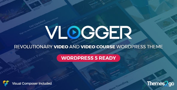 Vlogger v2.4.2 - WordPress Video Template