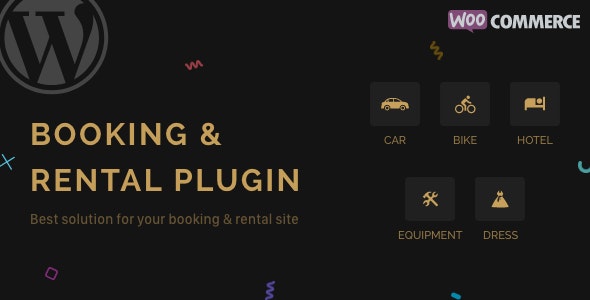 WooCommerce booking and rental plugin