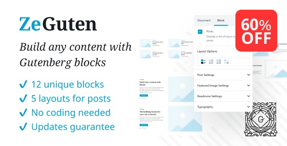 ZeGuten - Blocks for Gutenberg