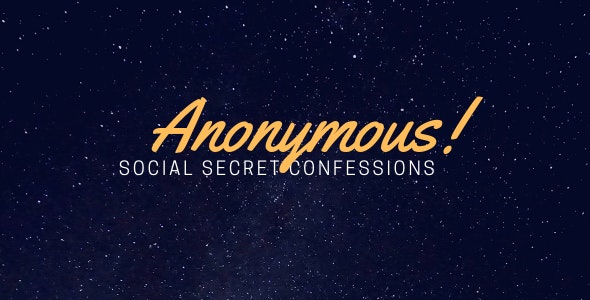 Anonymous - Secret Confessions