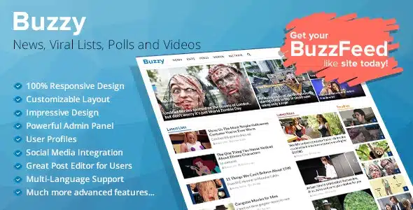 Buzzy-4.0.0-Nulled-News-Viral-Lists-Polls-and-Videos