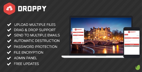 Droppy - Online file sharing