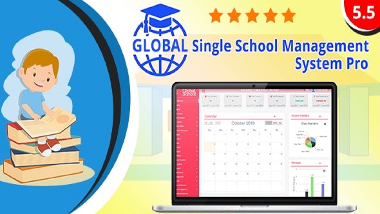 Global - Sinle School Management System Pro