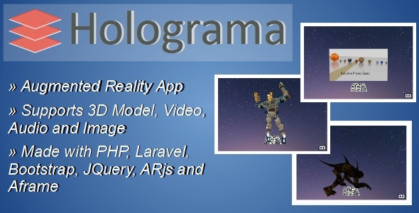 Holograma v1.0 - Augmented Reality Designer