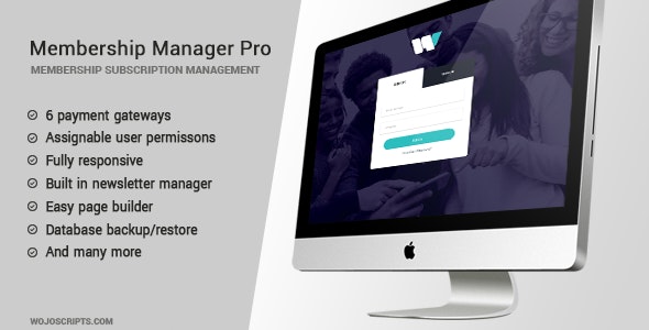 Membership Manager Pro - User Management System