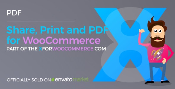 Plugin for WooCommerce Share, Print and PDF Products