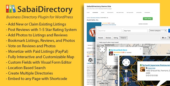 Sabai Directory - WordPress Premium Directory Plugin