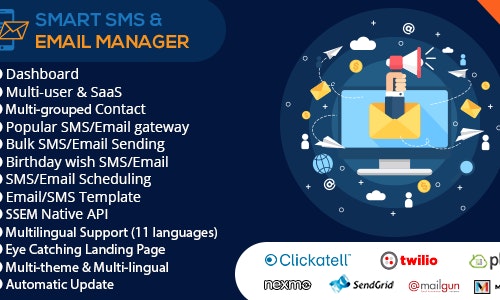 Smart SMS & Email Manager (SSEM)