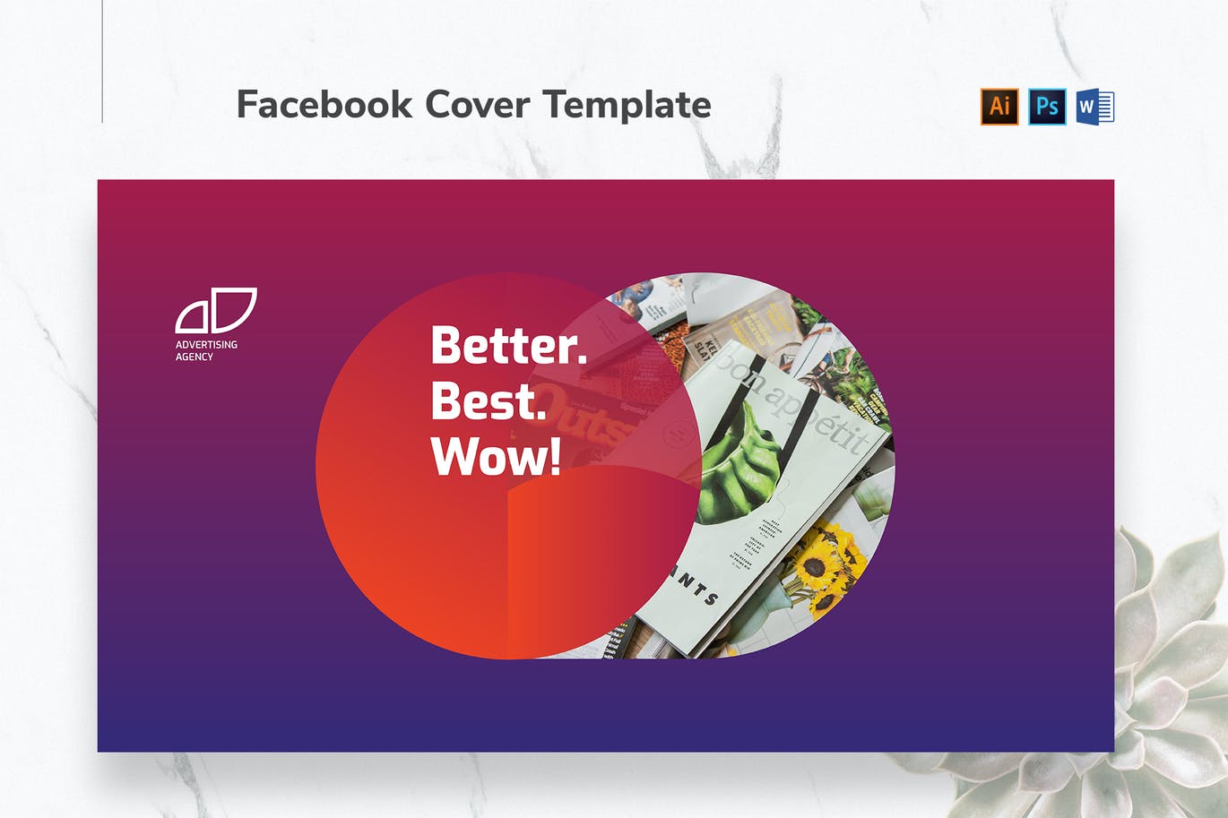 Advertising Agency Facebook Cover