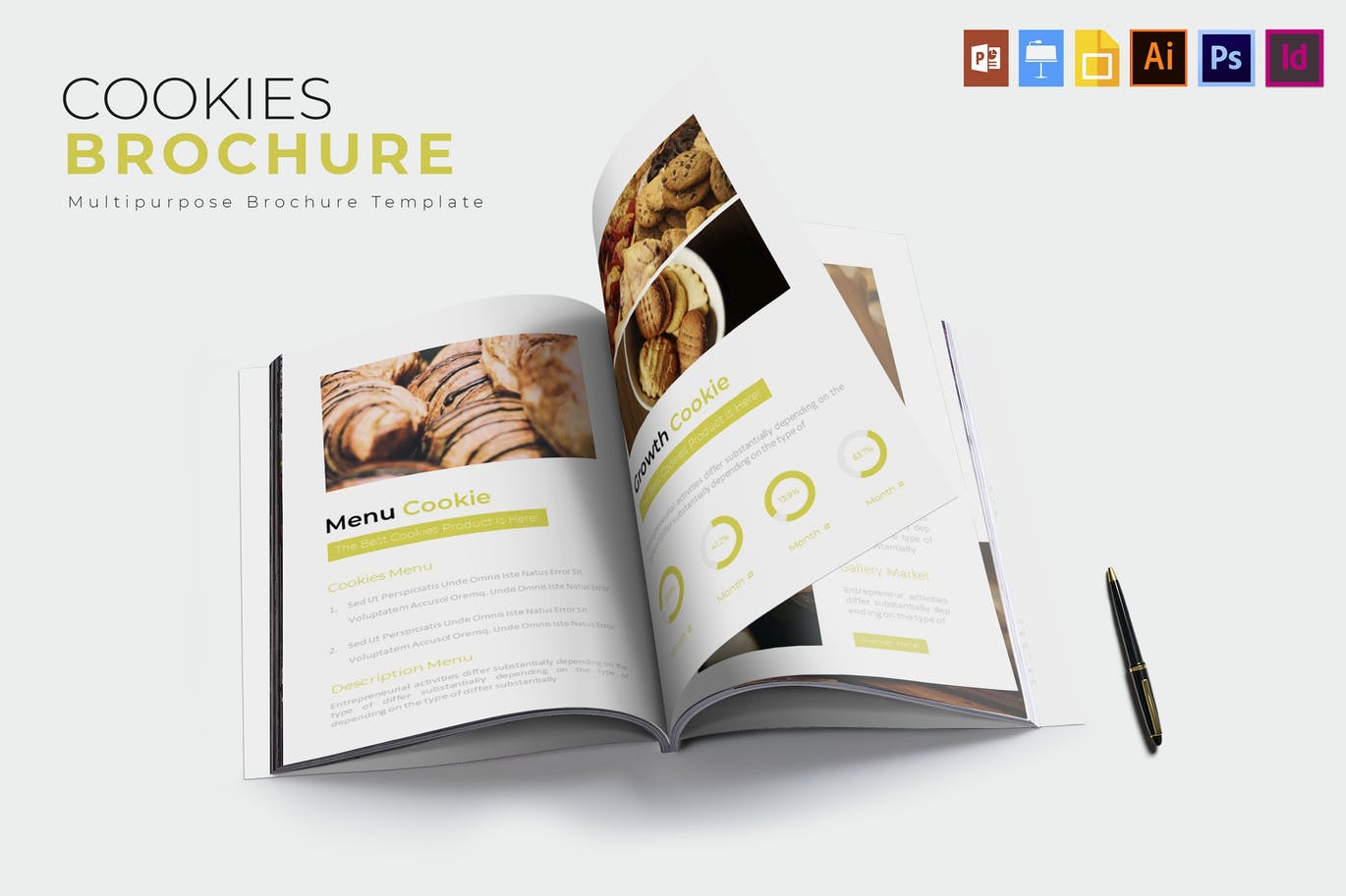 Cookies - Brochure Template 1