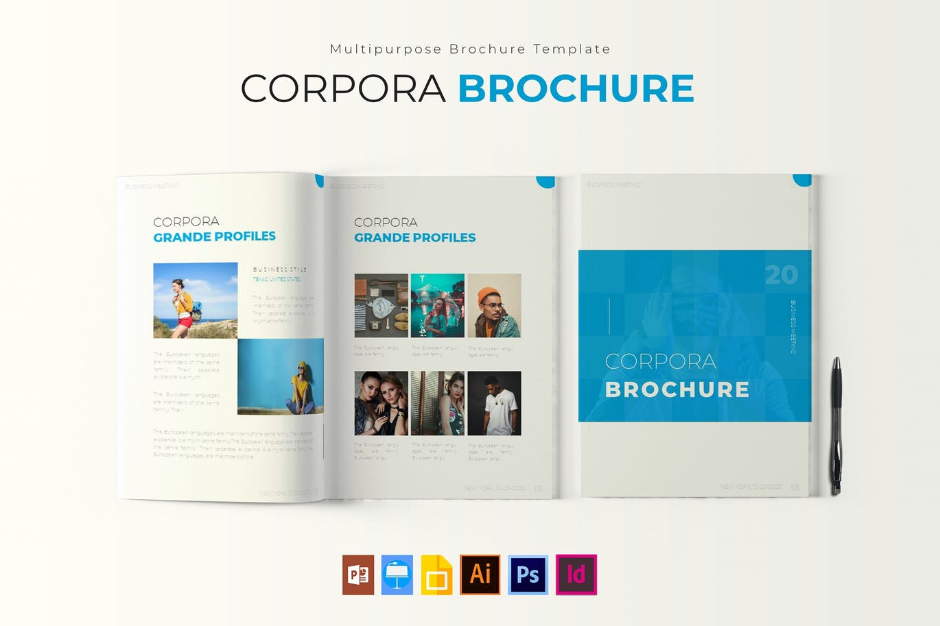Corpora - Brochure Template