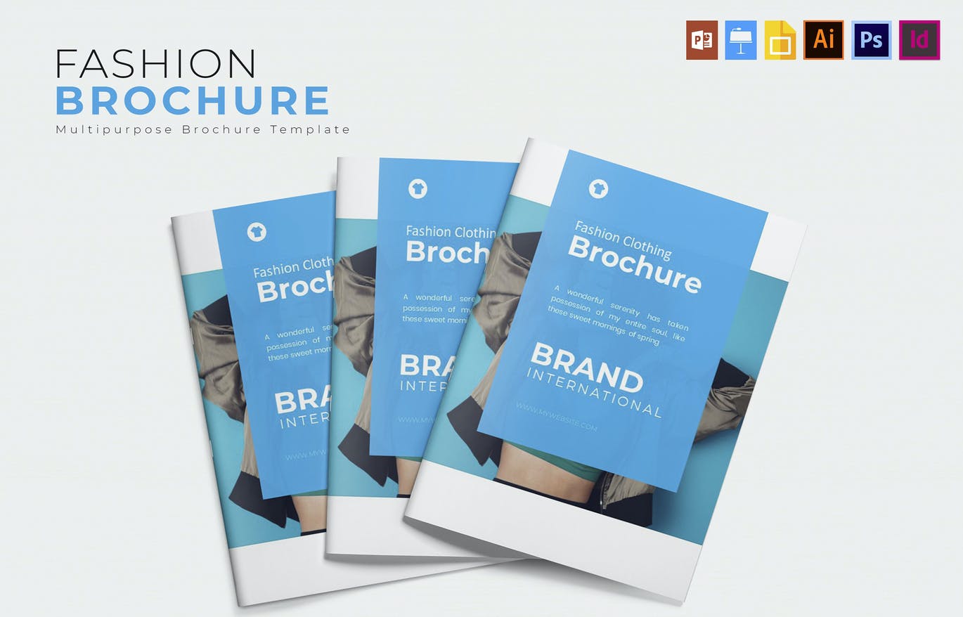 Fashion Clothes - Brochures Template