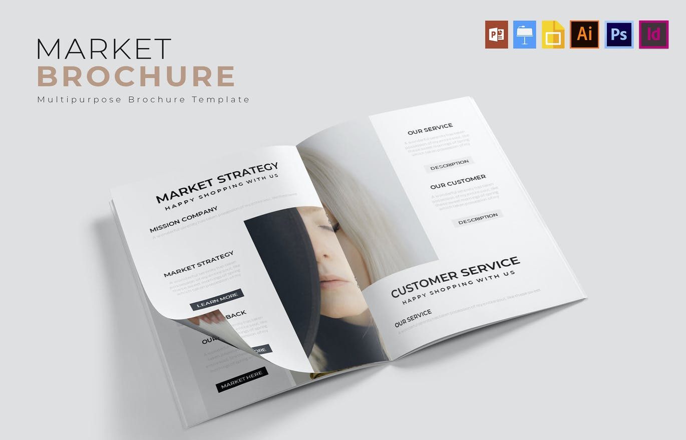 Market - Brochure Template 3