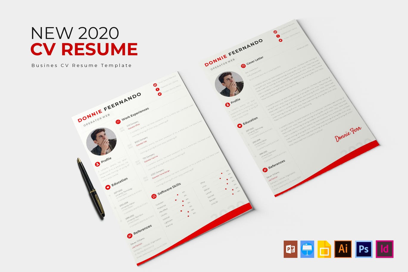 New 2020 Creative - CV & Resume