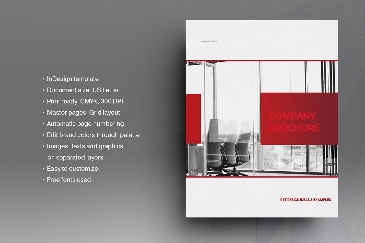 Red Company Business Brochure