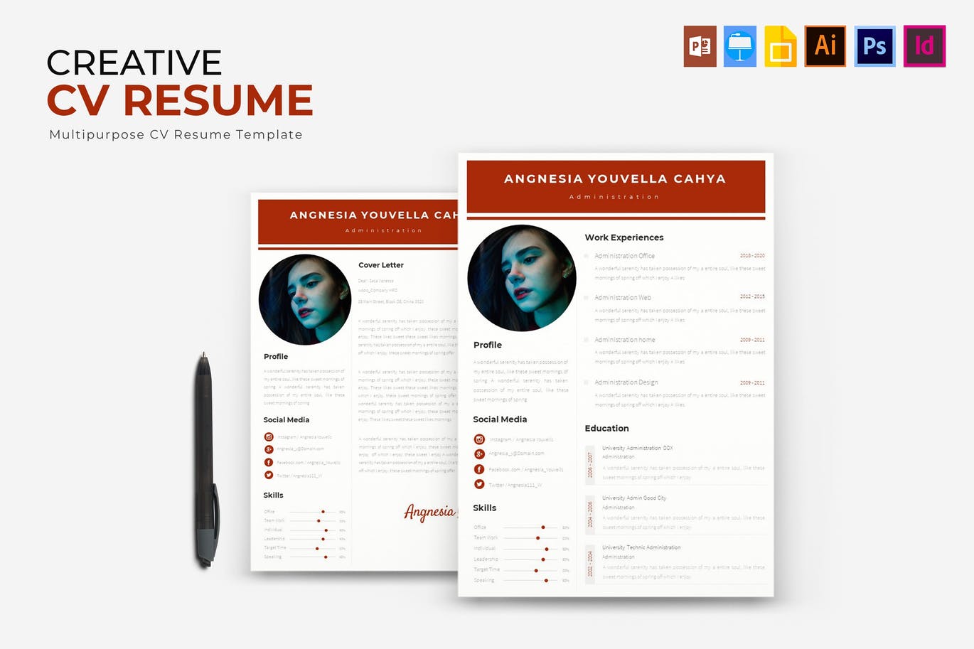 Red Creative | CV & Resume