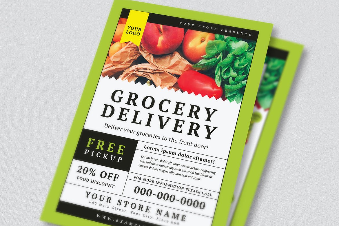Simple Grocery Flyer